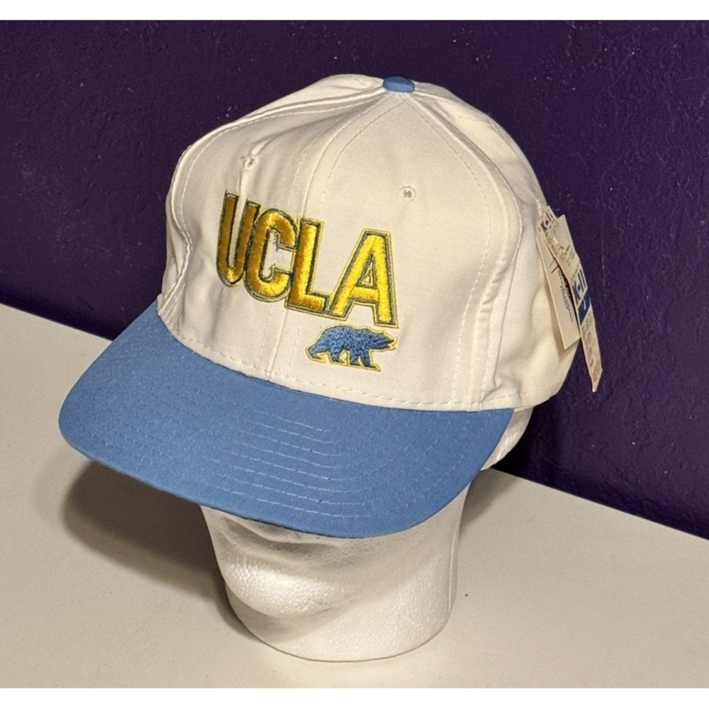 Vintage UCLA Bruins Snapback Cap NCAA New Tags 90s Universal